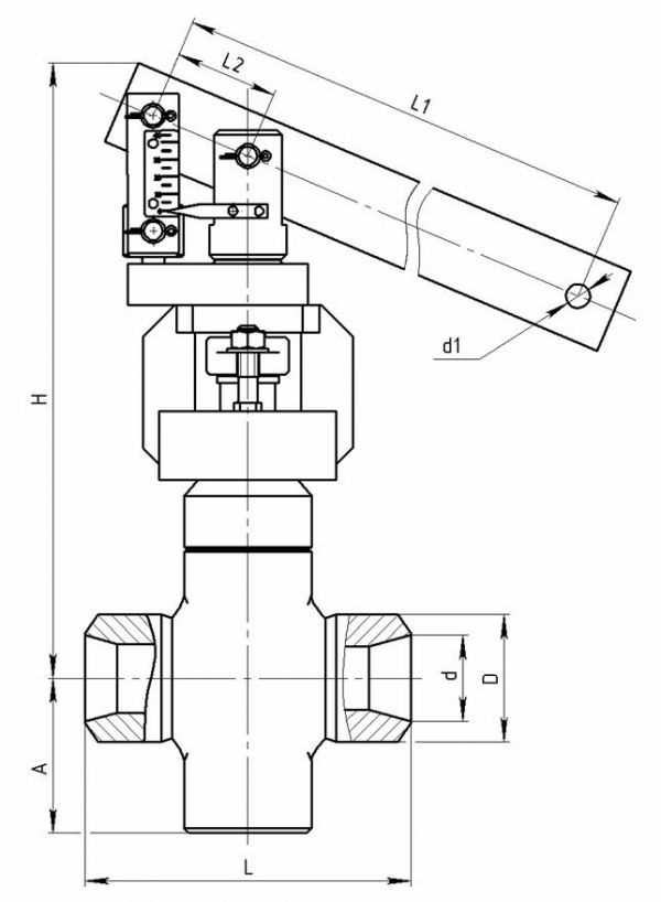 Клапан регулирующий 811-50, 1195-50, 1087-100, 977-175 811-50-Рв