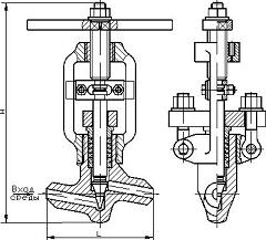 Клапан регулирующий 584-10-0, 1032-20-0 584-10-0