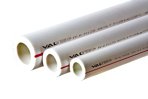 ТРУБА PP- R VALTEC, PN 20, 20 MM (белый, по 2м) артикул VTp.700.0020.20