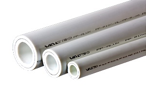 ТРУБА PP- ALUX VALTEC, армированная алюминием, PN 25, 20 MM (белый, по 2м) артикул VTp.700.AL25.20