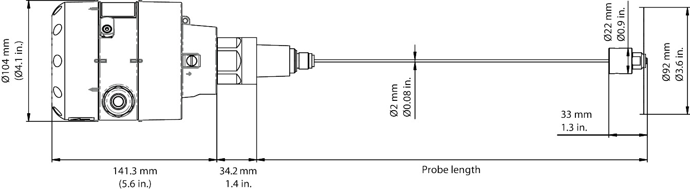 AKS 4100-5000 Уровнемер