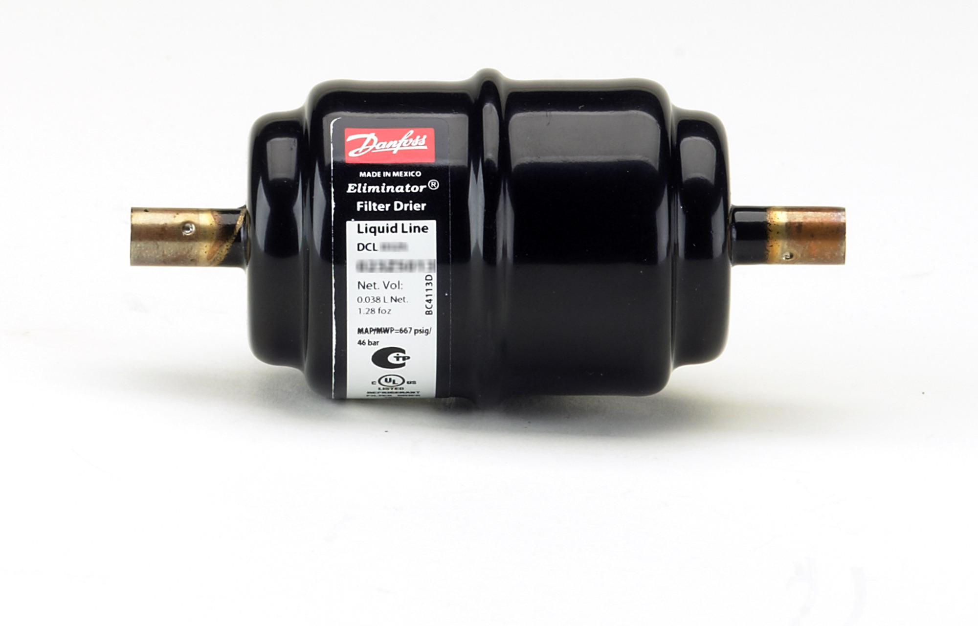 Danfoss 023Z501591 — Фильтр-осушитель DCL 033s