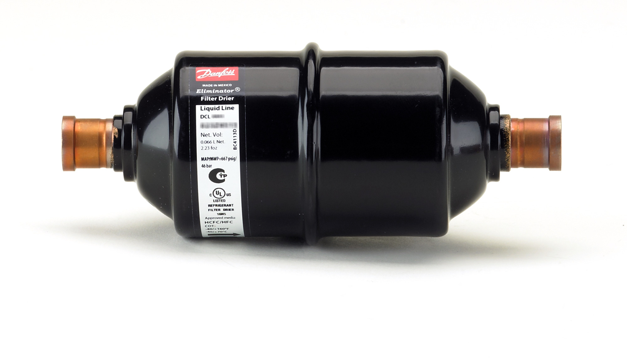 Danfoss 023Z4550 — Фильтр-осушитель DCL 759s