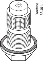 Danfoss 067B2709 — Клапанный узел №06 для клапана TE 12