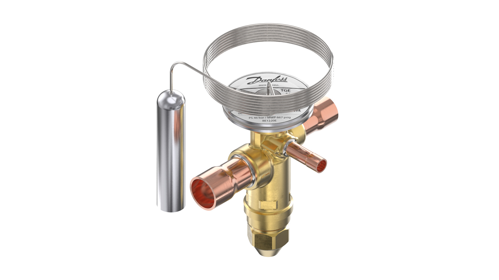 TGE 10-6 Клапан терморегулирующий, R410A