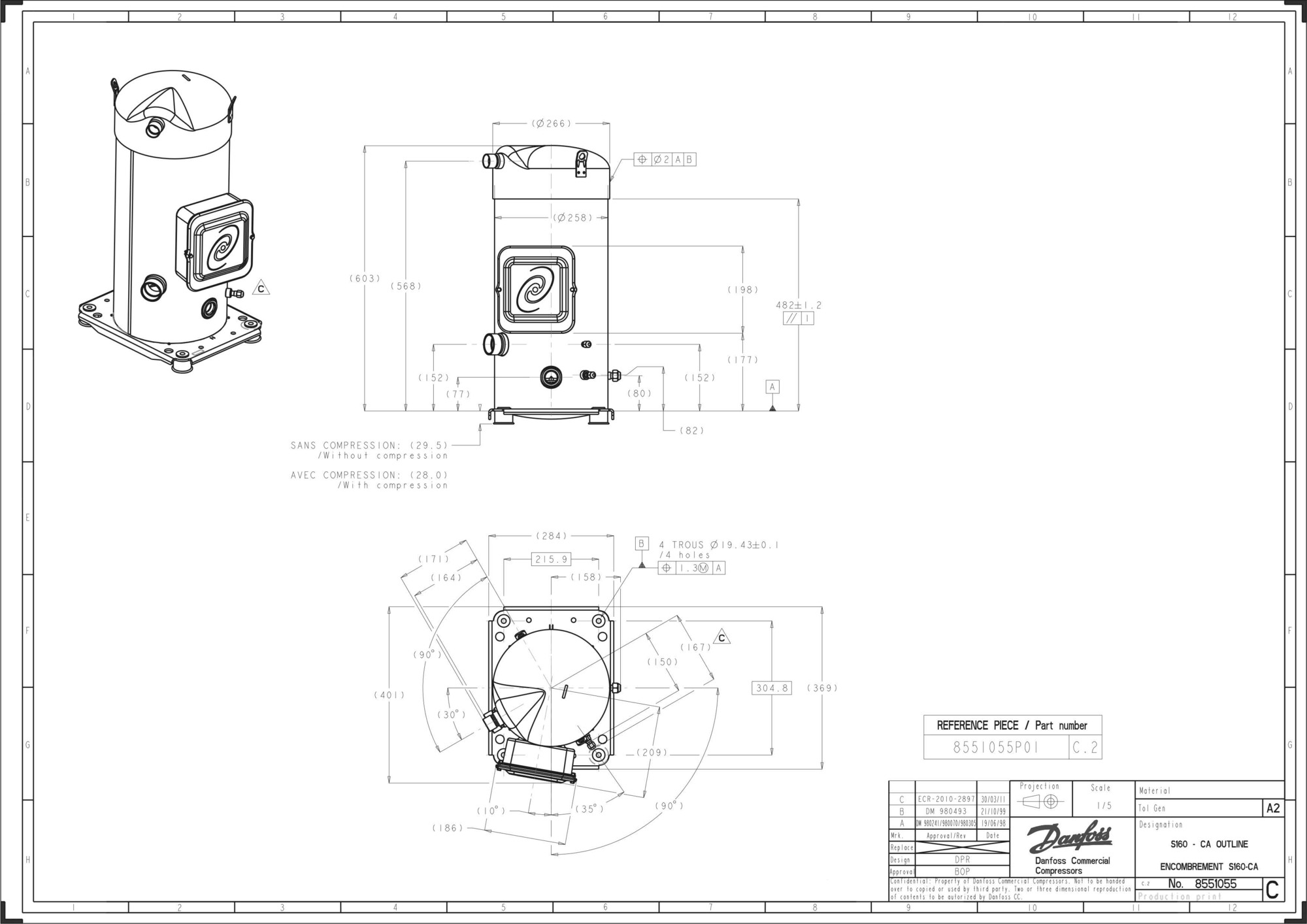 SM160-4CBI компрессор спиральный(пр. класс 1770547403)