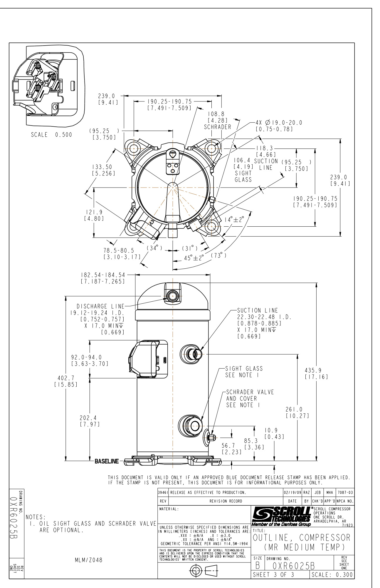 MLZ030T4LQ9A Компрессор спиральный(пр. класс 1770347869)