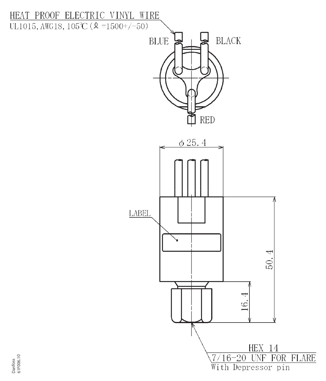 ACB-2UC60W Реле давления картриджное