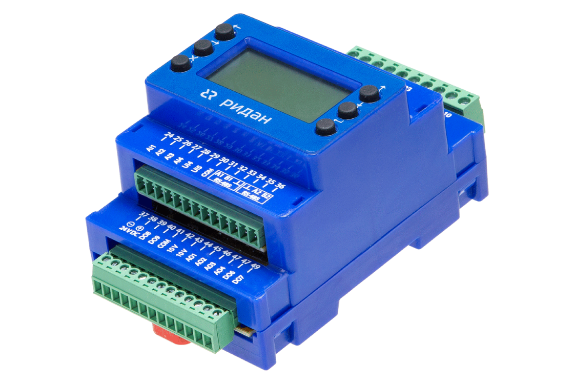 Ридан 080G0112R — контроллер системы вентиляции Р-ВК 101, напряжение питания 24 В постоянного тока