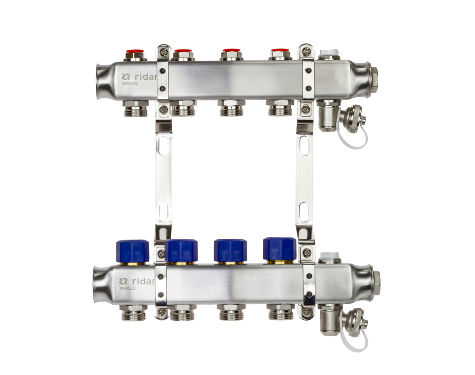 Ридан 088U0973R — Комплект коллекторов SSM-3R set с кронштейнами, 3 контура