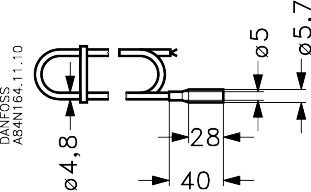 AKS 21 A Датчик температуры