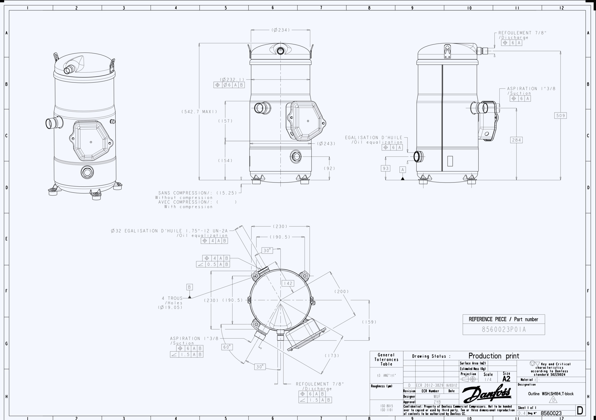 SH184A4ALC Компрессор спиральный(пр. класс 1770947604)